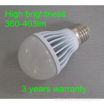 5W LED Bulb high lumen output